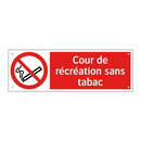 Cour de récréation sans tabac