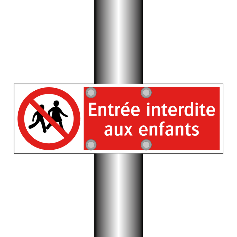 Entrée interdite aux enfants