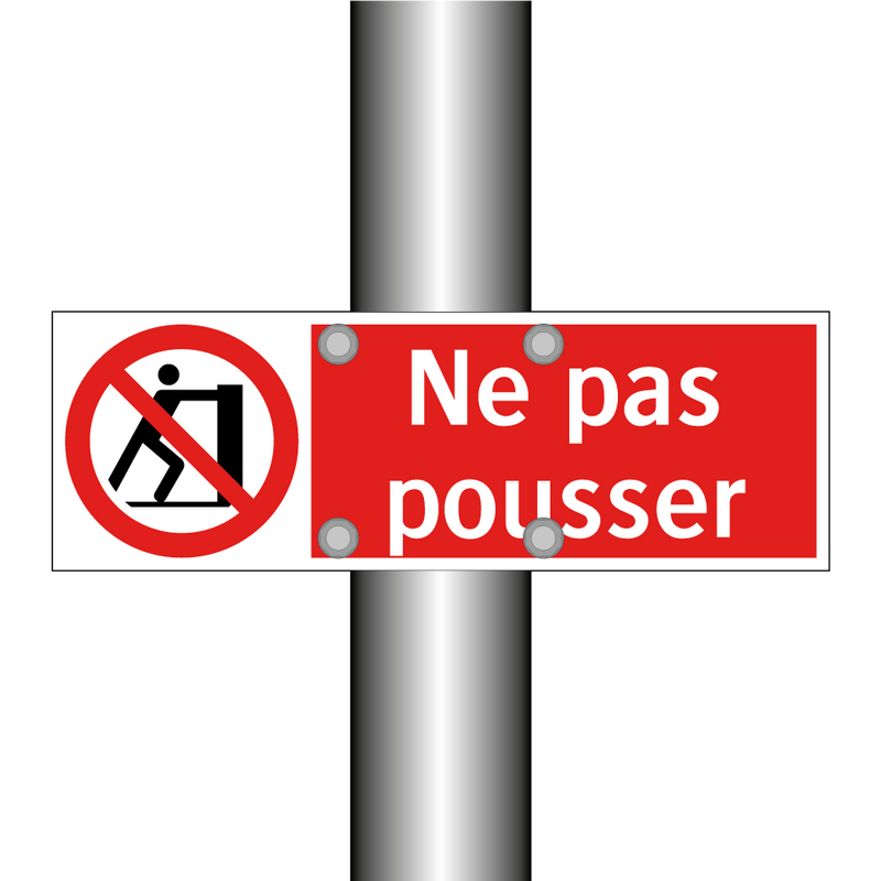 Ne pas pousser