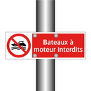 Bateaux à moteur interdits