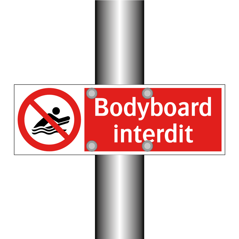 Bodyboard interdit