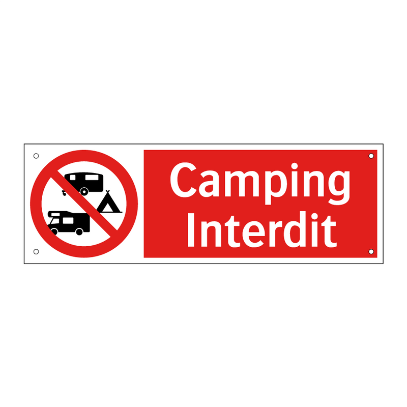 Camping Interdit