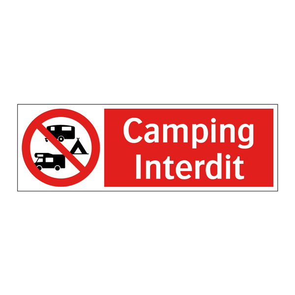 Camping Interdit