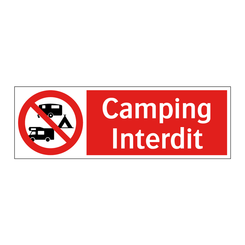 Camping Interdit