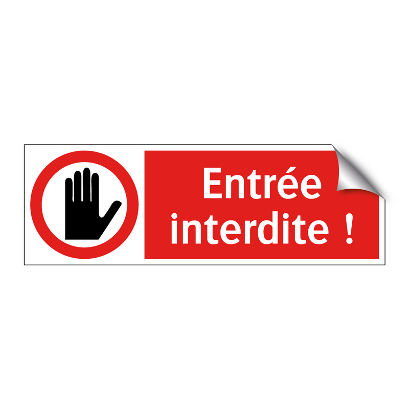Entrée interdite !