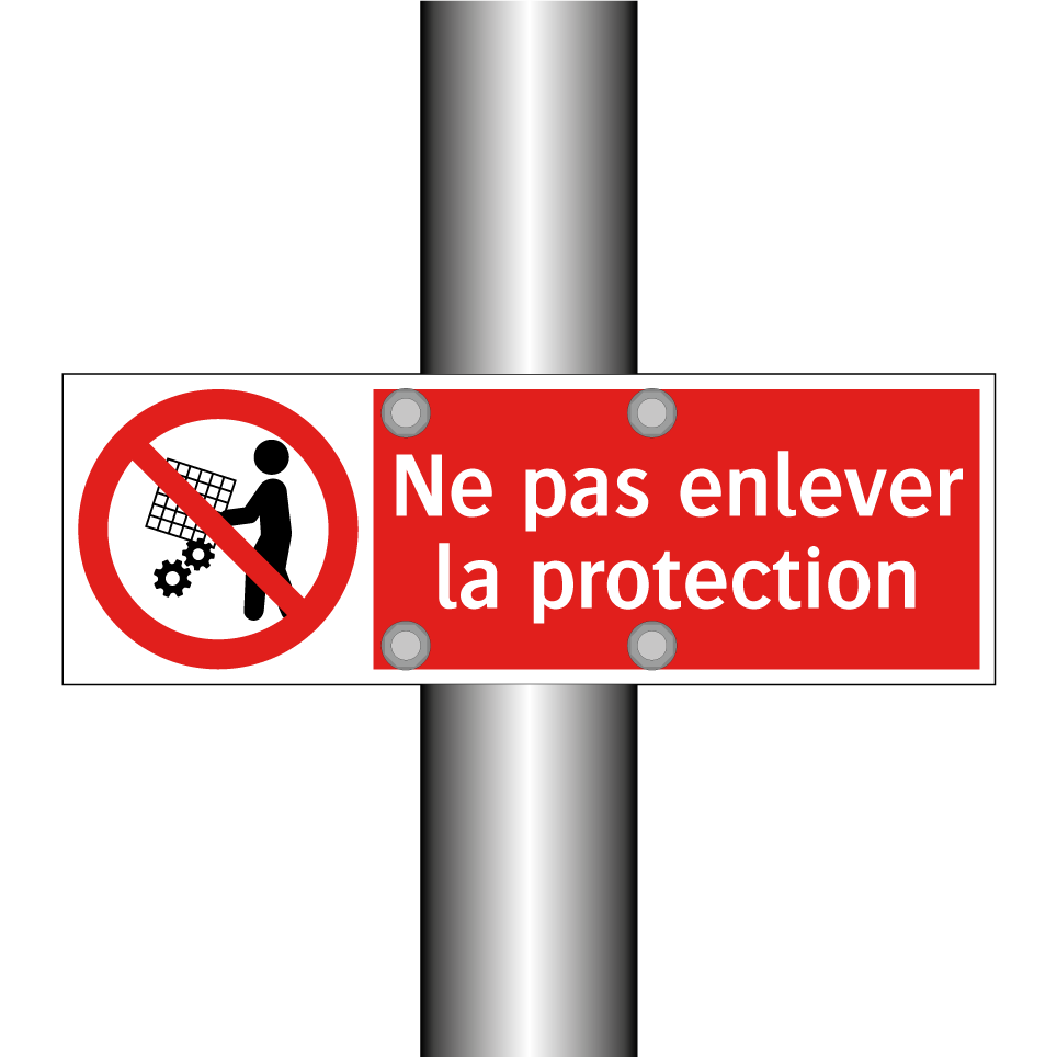 Ne pas enlever la protection