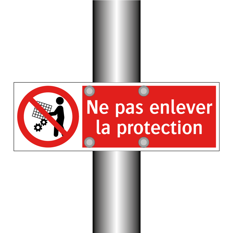 Ne pas enlever la protection