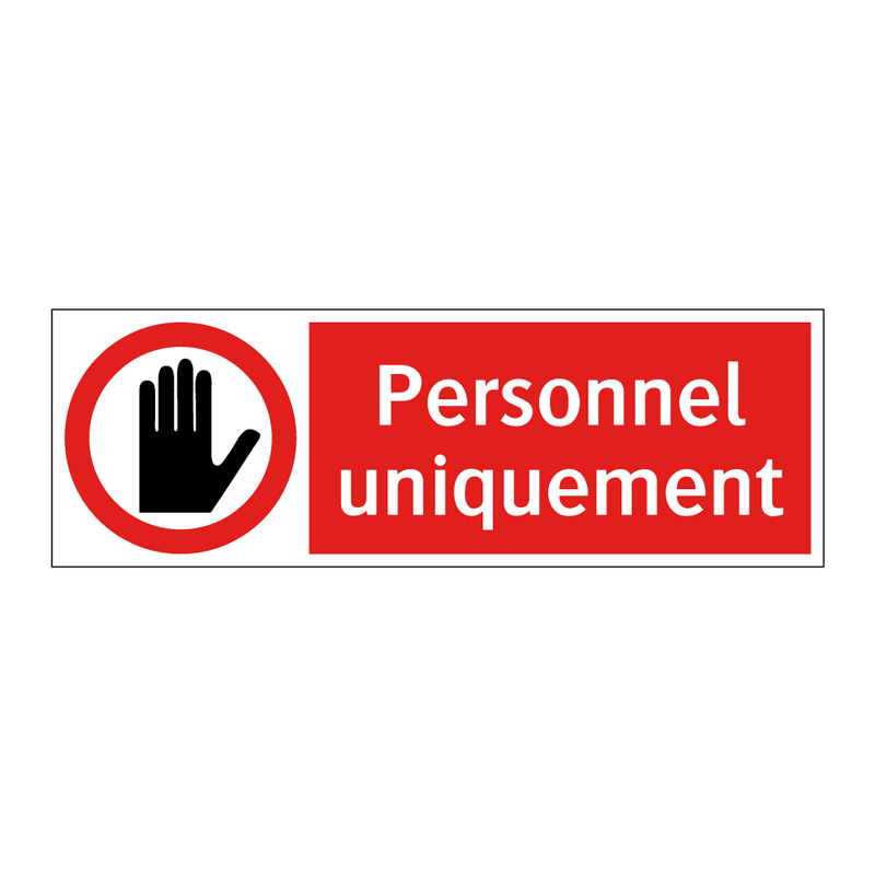 Personnel uniquement