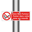 Zone Non-Fumeur : Fumer dans cette zone est interdit