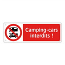 Camping-cars interdits !
