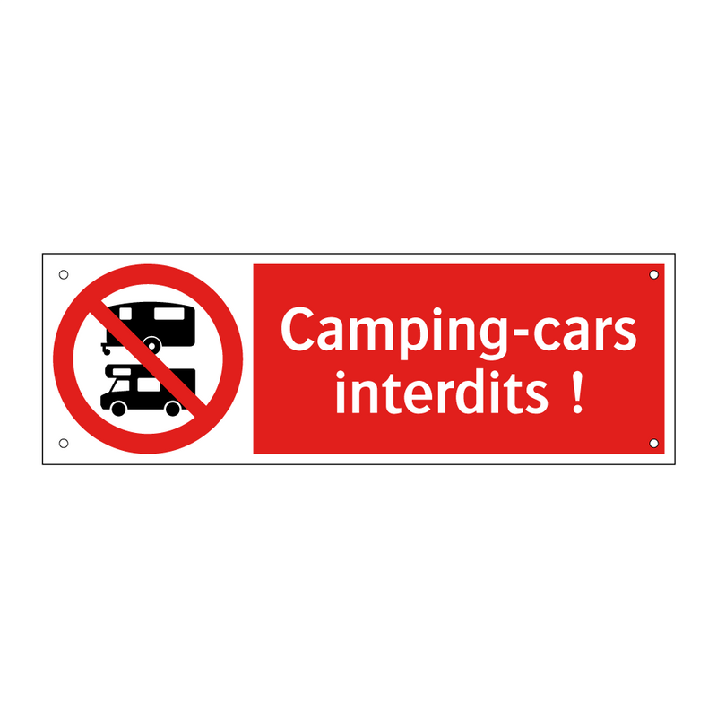 Camping-cars interdits !