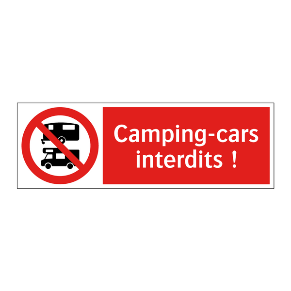 Camping-cars interdits !
