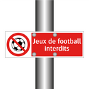 Jeux de football interdits