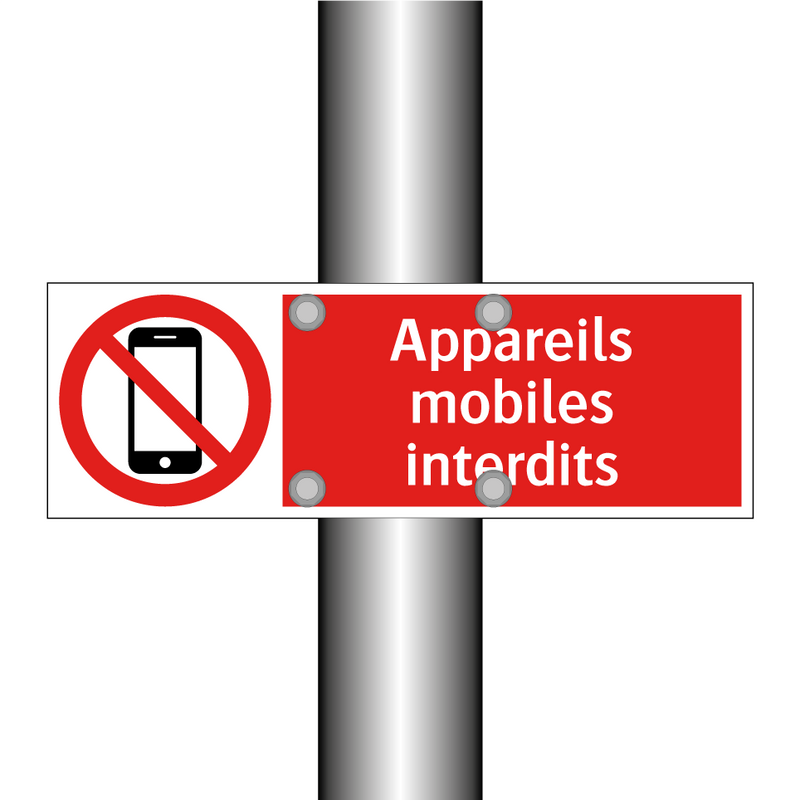 Appareils mobiles interdits