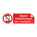 Appels téléphoniques non souhaités !
