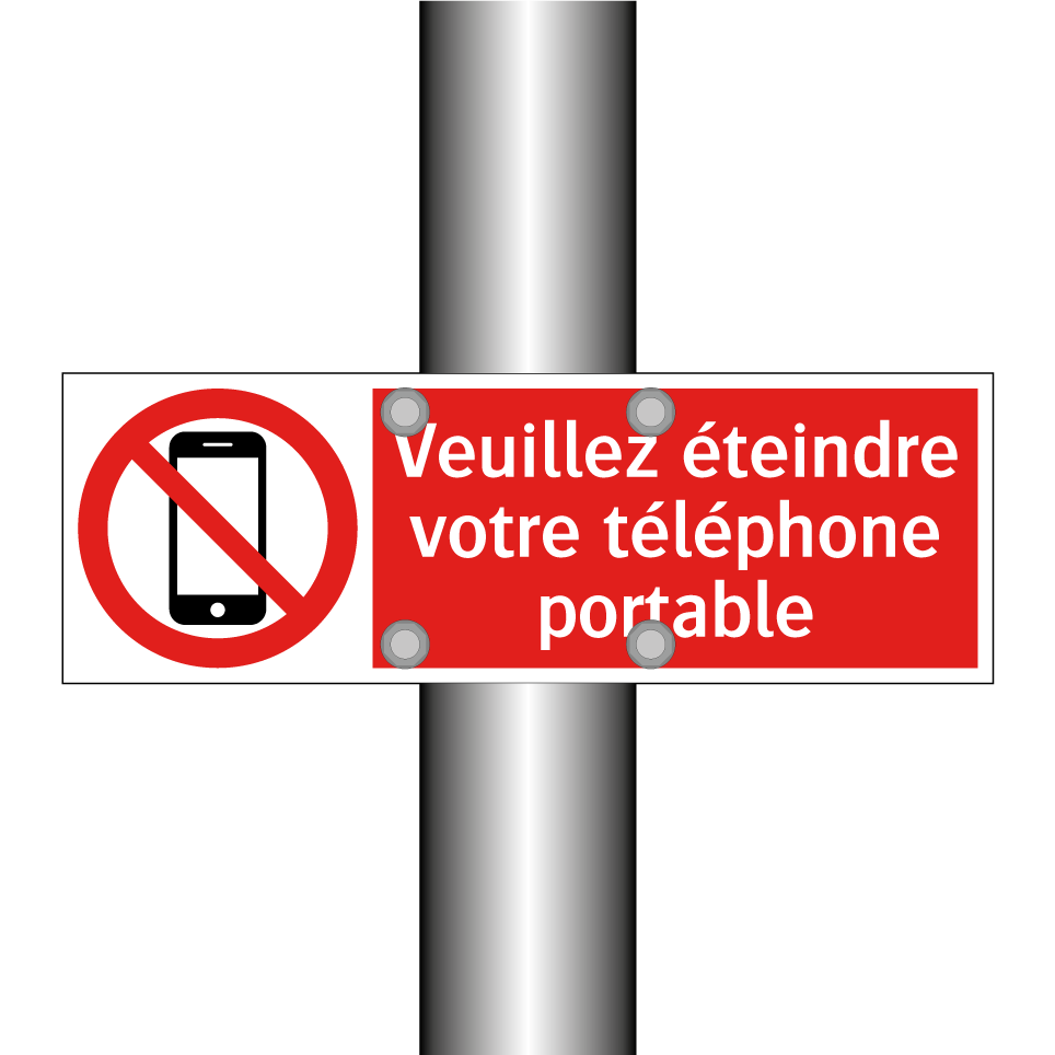 Veuillez éteindre votre téléphone portable