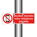 Veuillez éteindre votre téléphone portable