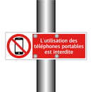 L'utilisation des téléphones portables est interdite