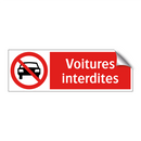 Voitures interdites