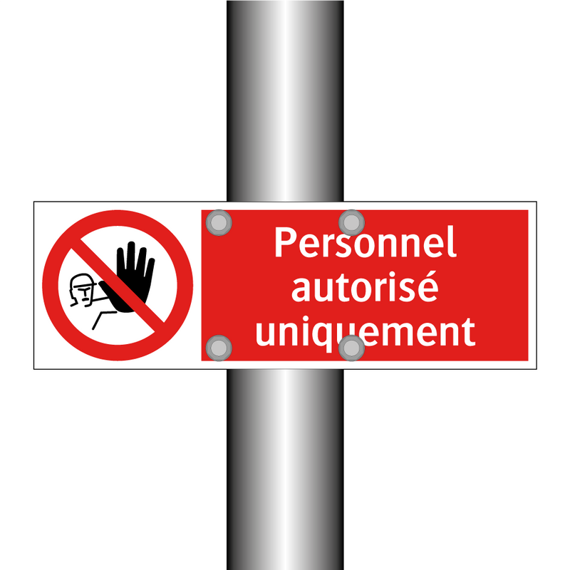 Personnel autorisé uniquement