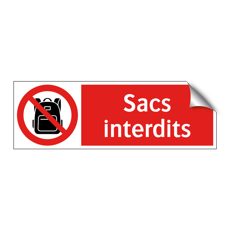 Sacs interdits