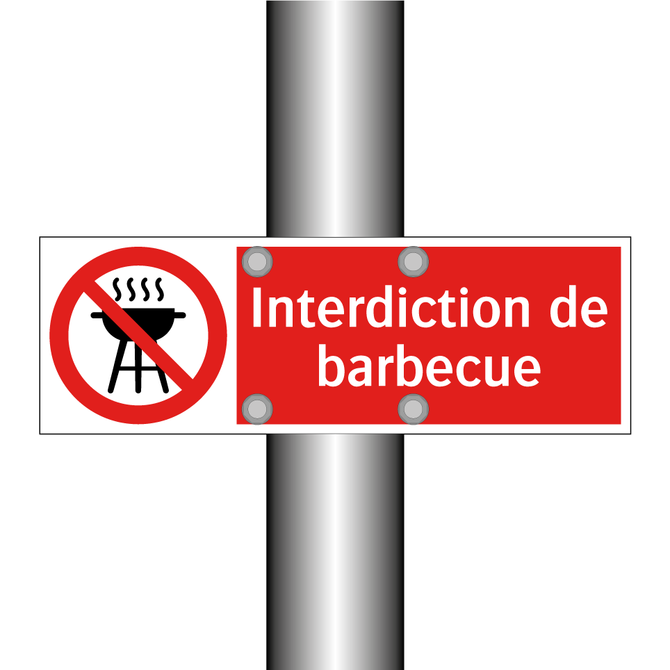 Interdiction de barbecue