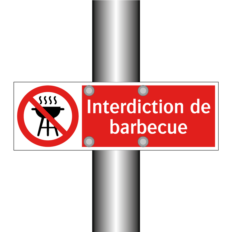 Interdiction de barbecue