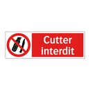 Cutter interdit