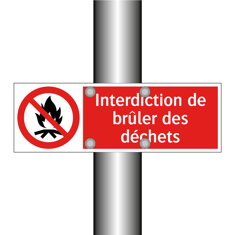 Interdiction de brûler des déchets