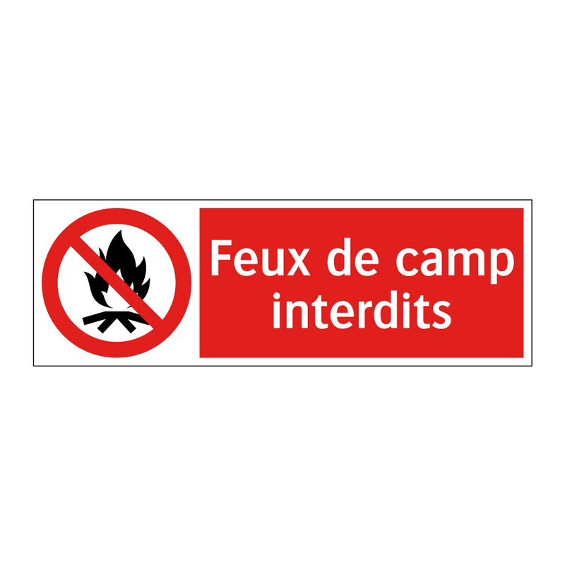 Feux de camp interdits