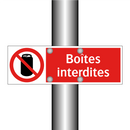 Boîtes interdites
