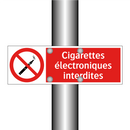Cigarettes électroniques interdites
