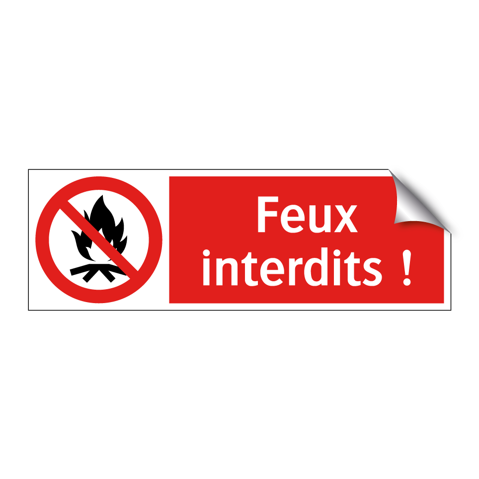 Feux interdits !