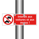 Interdit aux voitures et aux motos !
