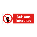 Boissons interdites