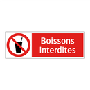 Boissons interdites