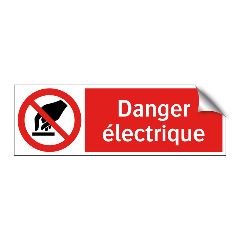 Danger électrique