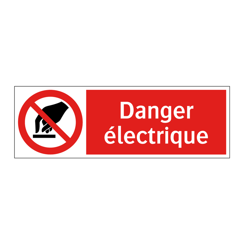 Danger électrique