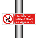 Interdiction totale d'alcool en vigueur ici