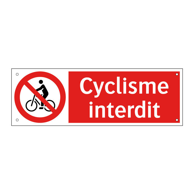 Cyclisme interdit