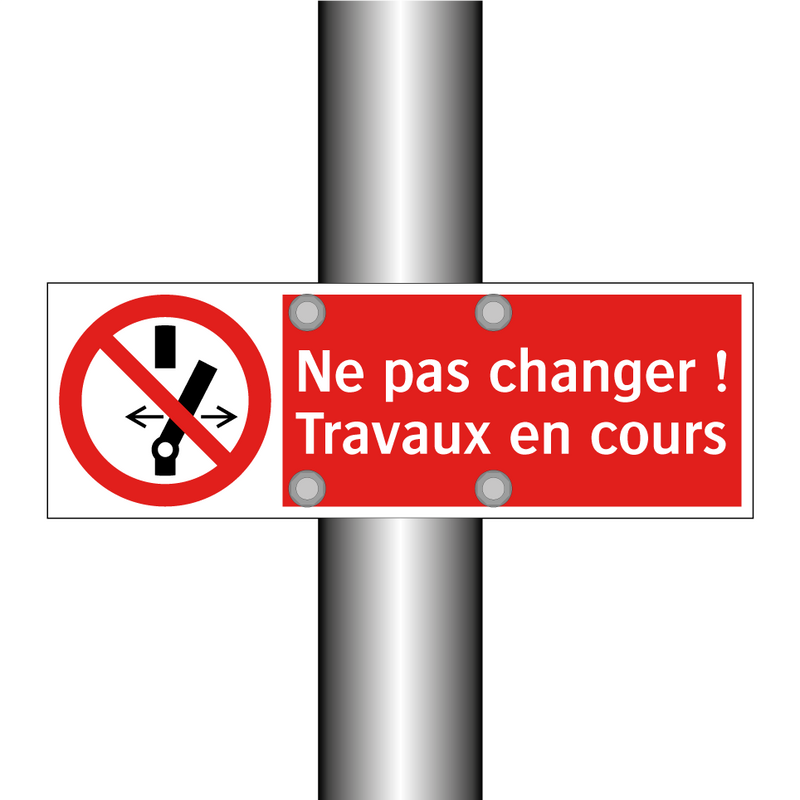 Ne pas changer ! Travaux en cours