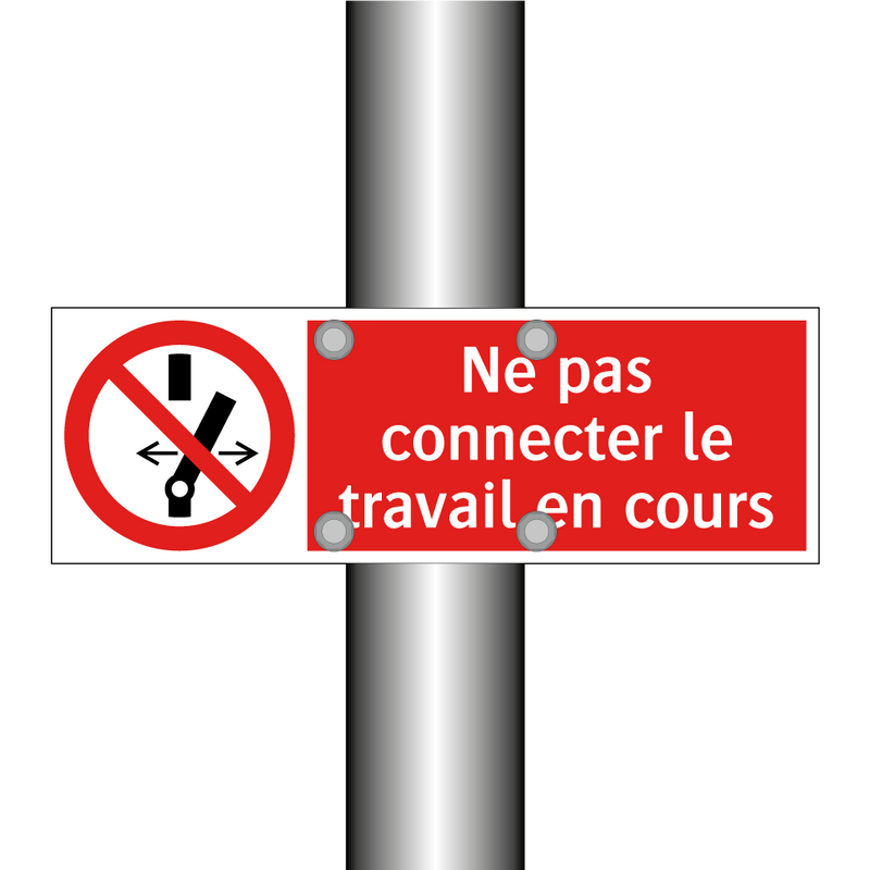 Ne pas connecter le travail en cours