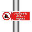 Décharge de déchets interdite