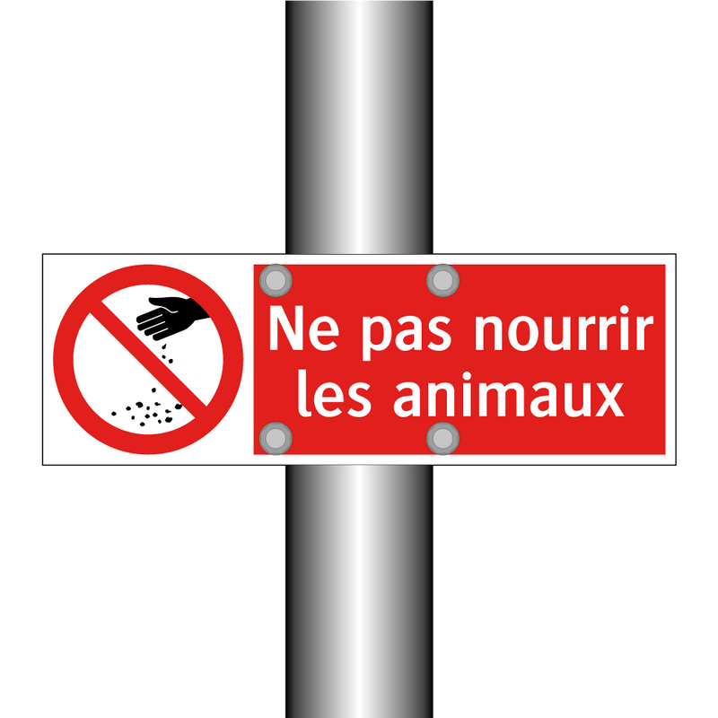 Ne pas nourrir les animaux