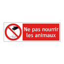 Ne pas nourrir les animaux