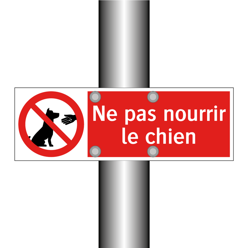 Ne pas nourrir le chien