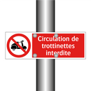 Circulation de trottinettes interdite