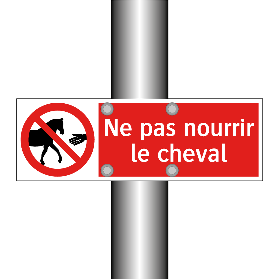 Ne pas nourrir le cheval