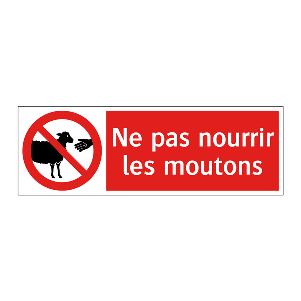 Ne pas nourrir les moutons
