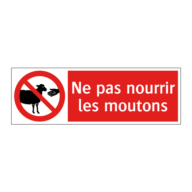 Ne pas nourrir les moutons